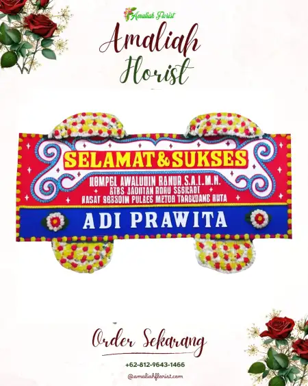 Papan Bunga Ucapan Selamat Citra Raya